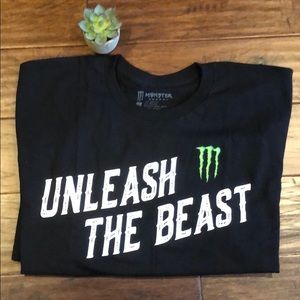 🆕MONSTER ENERGY XL 💯COTTON PRESHRUNK TSHIRT